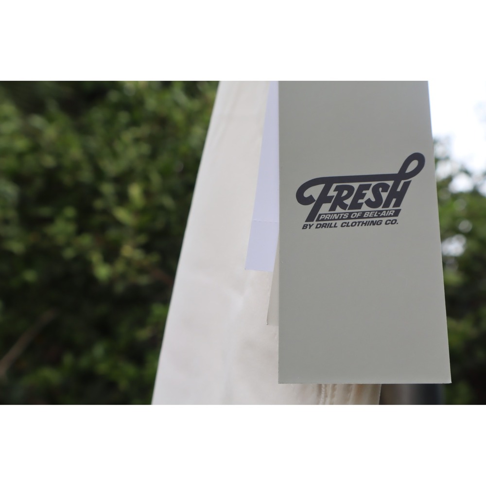 Fresh Prints of Bel-Air Drill Clothing Co Embroidered Cream‎ Shorts Men NEW  L - Picture 6 of 6